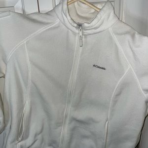 3x Columbia Fleece - white